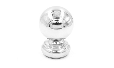 Наконечник шар на стойку Ø50.8 мм, штампованный, полированный, 400 Grit, AISI 201 k075-2 купить в Москве