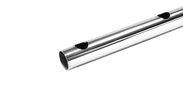 Труба AISI 304 25х1х6000, с перфорацией под  Ø12, 90°, GRIT 600 837-2 купить в Москве Труба AISI 304 25х1х6000, с перфорацией под  Ø12, 90°, GRIT 600 837-2 купить в Москве