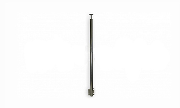 Готовая стойка Ø38,1 мм, с боковым крепежом и наконечником, высота 1150 мм, полированная (AISI 304) k704 купить в Москве