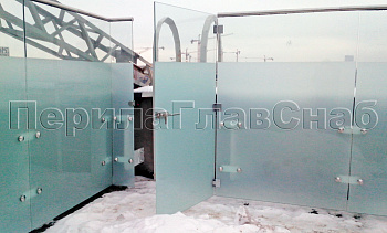 Пластинчатые одностворчатые калитки из нержавеющей стали со стеклом в Москве. Готовые проекты ПерилаГлавСнаб