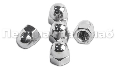 Колп. гайка нерж. М8  (DIN 1587.А2) М-3316 купить в Москве