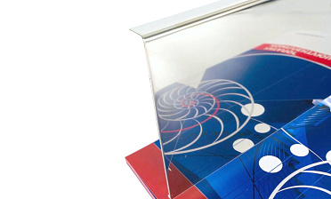 Тыльная накладка из полированной нержавейки на профиль т100 15.5х101 мм длина 2 м т100-12  купить в Москве