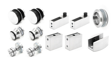 Комплект раздвижной системы для душевой, AISI 304, шлифованный t401 SSS купить в Москве