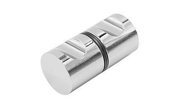 Дверная ручка «кноб» для душа, алюминий-хром, полированная t696 ALPC купить в Москве