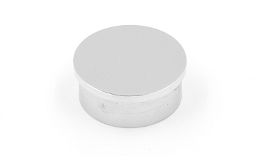 Заглушка плоская на трубу Ø38.1 мм полированная литая (AISI 201) k093 купить в Москве