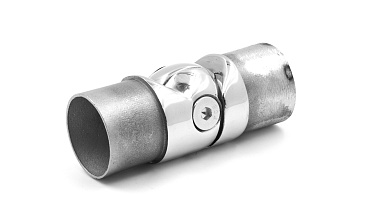 Поворот литой, регулируемый, шаровый, под Ø38.1 мм, полированный, (AISI 316) k250-2 купить в Москве