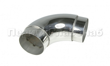 Отвод поручня с двумя установочными кольцами Ø50.8х125 AISI 304 k052-8 купить в Москве