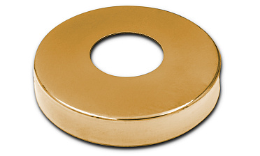 Низ стойки Ø39 мм, Ø86 мм, (AISI 304), золото k043-88 купить в Москве