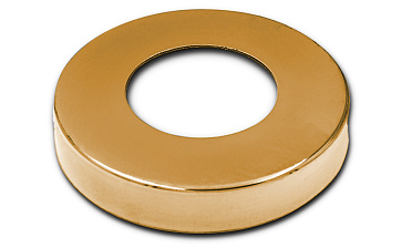 Низ стойки Ø50.8 мм, S=0.8 мм, 100х18 мм, золото k217-88 купить в Москве