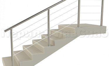 Заполнение из 4х тросиков (тросик в оболочке) для крыльца купить в Москве