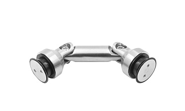 Крепление стекло-стекло, штанга 60 мм, под зенковку tt202-60 SSS купить в Москве