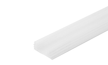 Рассеиватель света для трубы с пазом 24х24, плоский (хлыст 3 метра) k777-3 купить в Москве