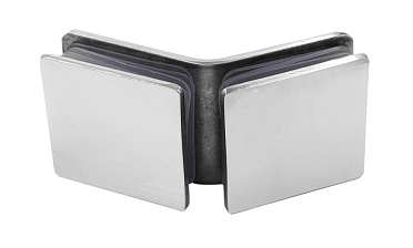 Коннектор для душевой кабины стекло-стекло 135° 45х45 мм полированный t726-2 PSS  купить в Москве