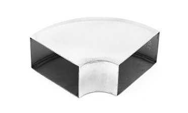 Отвод поручня под сварку 60х40х130x1.5  90°, полированный 600 Grit (AISI 304) k675 купить в Москве Отвод поручня под сварку 60х40х130x1.5  90°, полированный 600 Grit (AISI 304) k675 купить в Москве