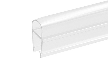 Уплотнитель для стекла в душевую кабину 8 мм, дверь-стекло 2200 мм t212 купить в Москве