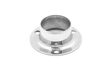 Фланец для трубы Ø25.4 мм, штампованный, полированный (AISI 304) k531 купить в Москве