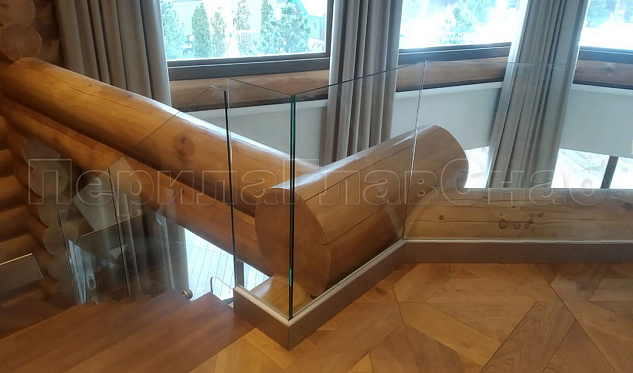 Лестница для частного дома в КП «Madisom Park» в Москве. Готовые проекты ПерилаГлавСнаб