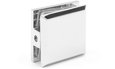 Коннектор для душевой стена-стекло 45х45, латунь-хром t730-2 PC купить в Москве