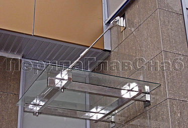 Консольные козырьки купить в Москве