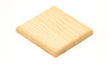 Торцевая заглушка для поручня 40х40, бук Ф-0844-2 купить в Москве