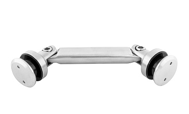 Крепление стекло-стекло, штанга 103 мм, без зенковки tt202-103А SSS купить в Москве