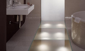 Стеклянные полы в ванной в Москве. Готовые проекты ПерилаГлавСнаб