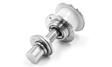 Стеклодержатель (рутель) под стекло от 16 до 28 мм, полированный (AISI 304) k269-3 купить в Москве