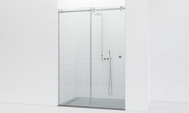 Комплект фурнитуры для душевой перегородки в проеме на профиле с раздвижной дверью t562-1 купить в Москве