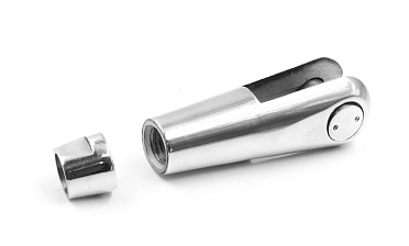 Наконечник ванты (тяги) с резьбой М16 левый, литой,полированный (AISI316) k661-16-L купить в Москве