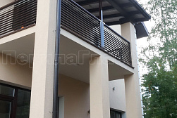 Перила и ограждения из нержавейки и дерева в Москве. Готовые проекты ПерилаГлавСнаб - фото 12