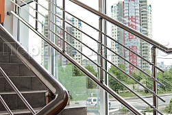 Ограждение на окна из нержавеющей стали в Москве. Готовые проекты ПерилаГлавСнаб - фото 1