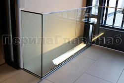 Стеклянные ограждения для торговых  и бизнес центров в Москве. Готовые проекты ПерилаГлавСнаб - фото 20