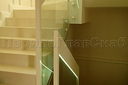 Перила на второй этаж в Москве. Готовые проекты ПерилаГлавСнаб - фото 28