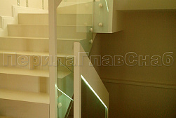 Поручни, перила и ограждения с подсветкой в Москве. Готовые проекты ПерилаГлавСнаб - фото 24