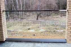 Стеклянные перила для балконов в Москве. Готовые проекты ПерилаГлавСнаб - фото 42