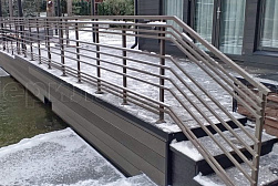 Ограждение входных групп в Москве. Готовые проекты ПерилаГлавСнаб - фото 12