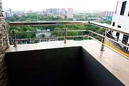 Перила и ограждения из нержавеющей стали с двумя ригелями в Москве. Готовые проекты ПерилаГлавСнаб - фото 1