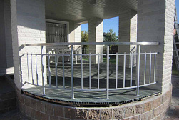 Перила и ограждения с вертикальным заполнением в Москве. Готовые проекты ПерилаГлавСнаб - фото 15