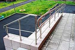 Поручни для инвалидов из нержавеющей стали в Москве. Готовые проекты ПерилаГлавСнаб - фото 14