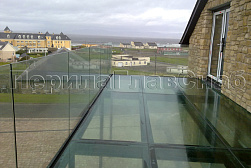 Стеклянные перила для балконов в Москве. Готовые проекты ПерилаГлавСнаб - фото 25