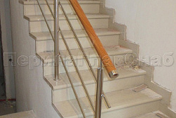 Хромированные перила в Москве. Готовые проекты ПерилаГлавСнаб - фото 5