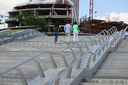 Перила для лестниц из металла в Москве. Готовые проекты ПерилаГлавСнаб - фото 3