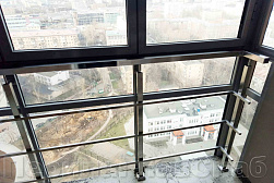 Ограждение на окна из нержавеющей стали в Москве. Готовые проекты ПерилаГлавСнаб - фото 19