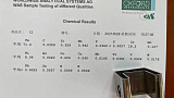 Химический анализ Труба 40х40 мм Химический анализ Труба 40х40 мм
