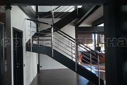 Перила для лестниц из металла в Москве. Готовые проекты ПерилаГлавСнаб - фото 8