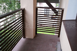 Перила и ограждения из нержавейки и дерева в Москве. Готовые проекты ПерилаГлавСнаб - фото 11