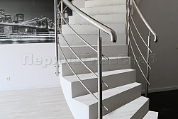 Перила для лестниц из металла в Москве. Готовые проекты ПерилаГлавСнаб - фото 7