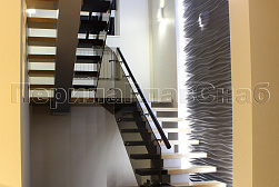 Цельностеклянные ограждения на несущем стекле в Москве. Готовые проекты ПерилаГлавСнаб - фото 20