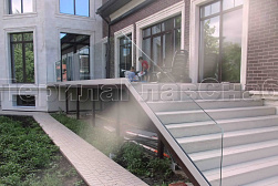 Ограждение входных групп в Москве. Готовые проекты ПерилаГлавСнаб - фото 20