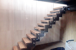 Перила на второй этаж в Москве. Готовые проекты ПерилаГлавСнаб - фото 15